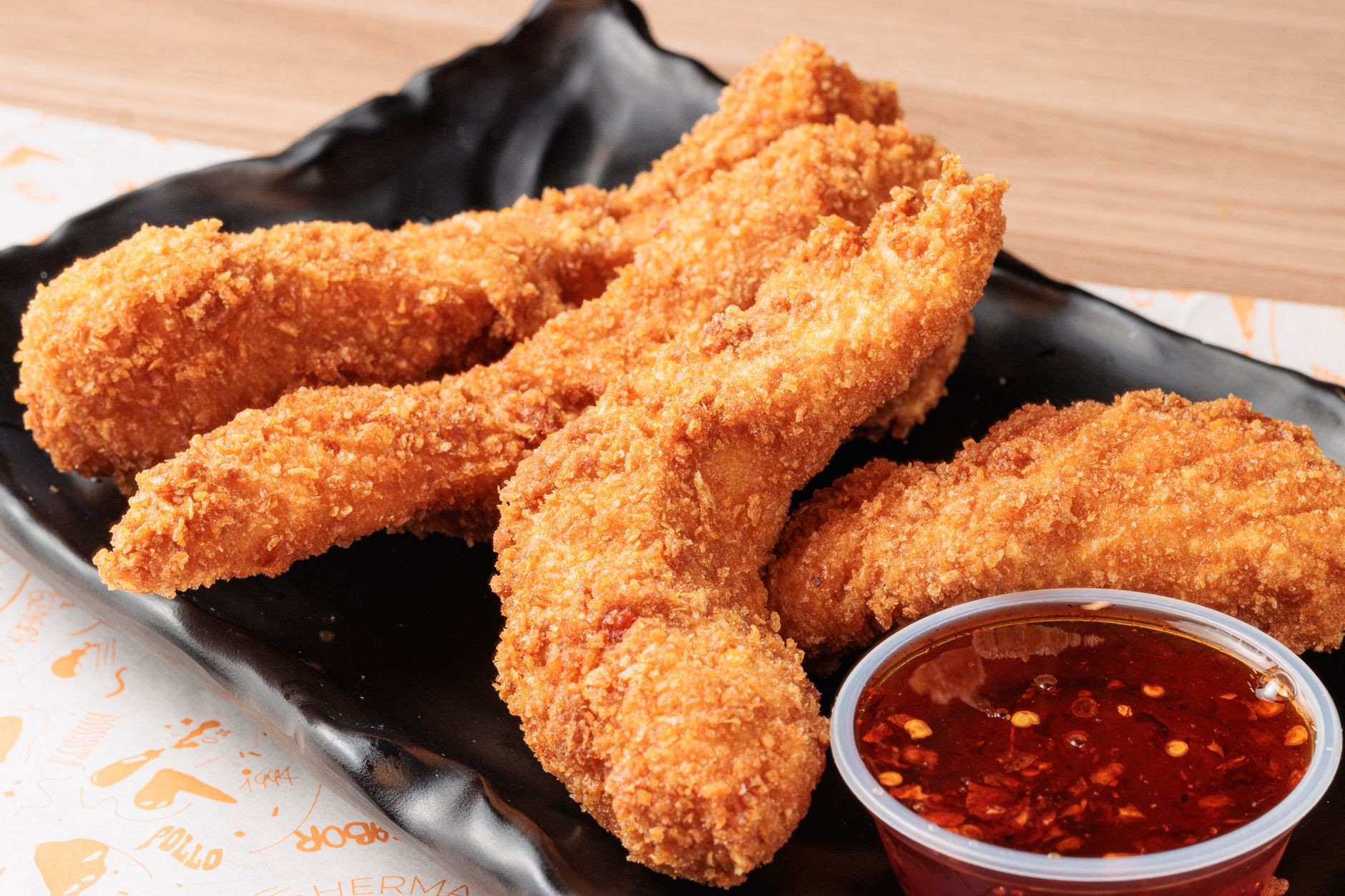 Crispy din piept de pui