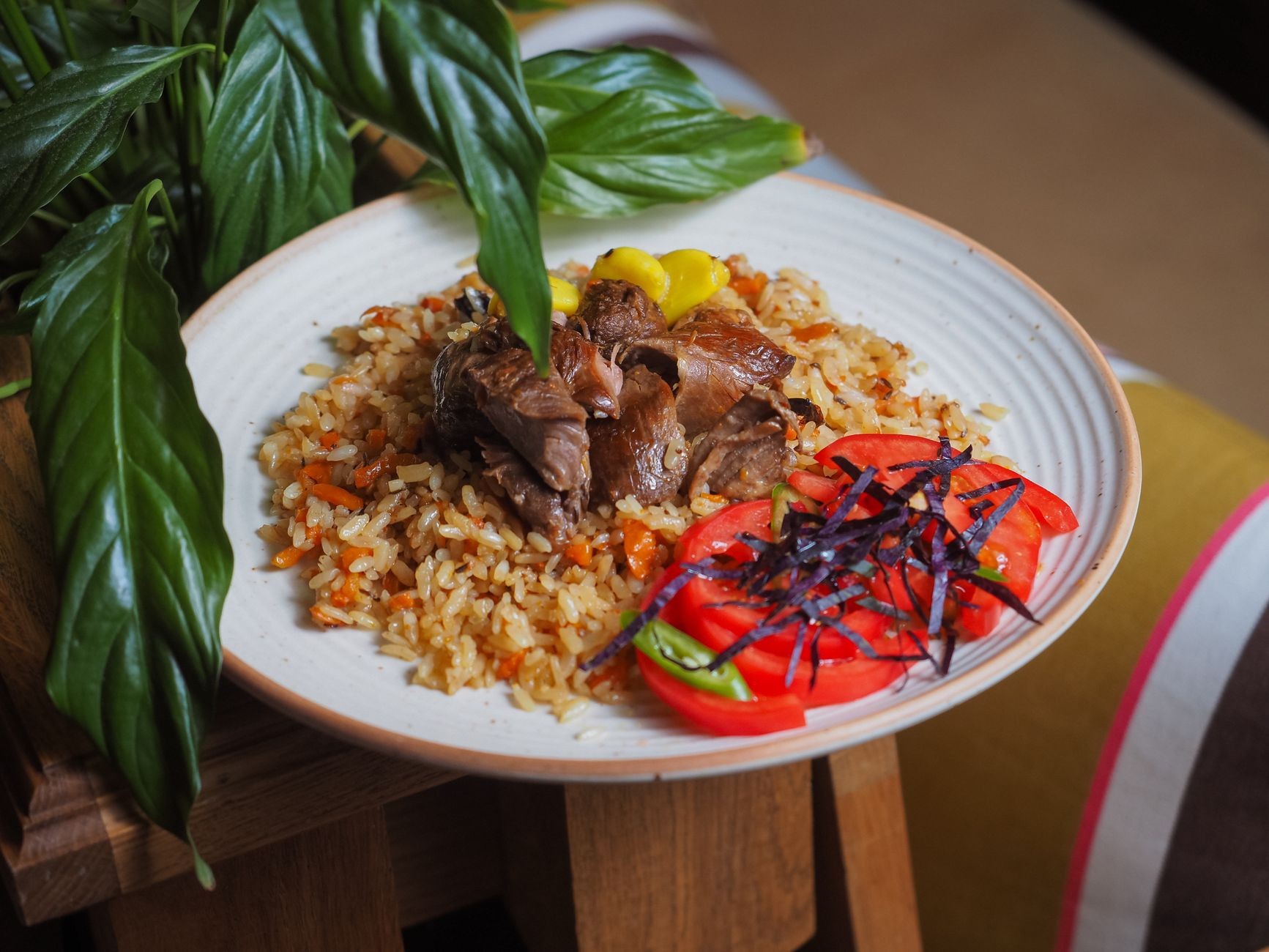Pilaf cu ciuperci